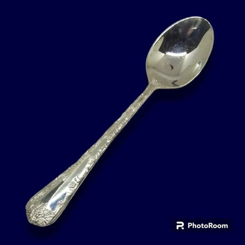 International Silver-WM Rogers & Son Enchanted Place Oval Soup Spoon-SilverPlate